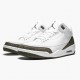 Air Jordan 3 Retro "Mocha" Unisex Basketball Shoes 136064 122 White/Chrome/Dark Mocha AJ3 Jordan Sneakers