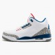 Air Jordan 3 Retro OG "True Blue" Mens Basketball Shoes 854262 106 White/Fire Red-True Blue AJ3 Jordan Sneakers