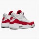 Air Jordan 3 Retro "Tinker" Mens Basketball Shoes CJ0939 100 White/University Red-Neutral G AJ3 Jordan Sneakers