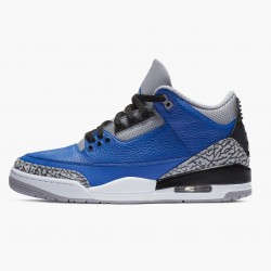 Air Jordan 3 Retro "Varsity Royal Cement" Unisex Basketball Shoes CT8532 400 Varsity Royal/Varsity Royal AJ3 Jordan Sneakers