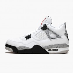 Air Jordan 4 Retro OG "White Cement" Mens AJ4 Sneakers 840606 192