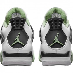 Air Jordan 4 Retro Seafoam White Oil Green-Dark Ash AQ9129-103