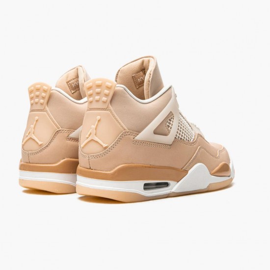 Air Jordan 4 WMNS "Shimmer" AJ4 Bronze Eclipse-Orange Sneakers DJ0675 200