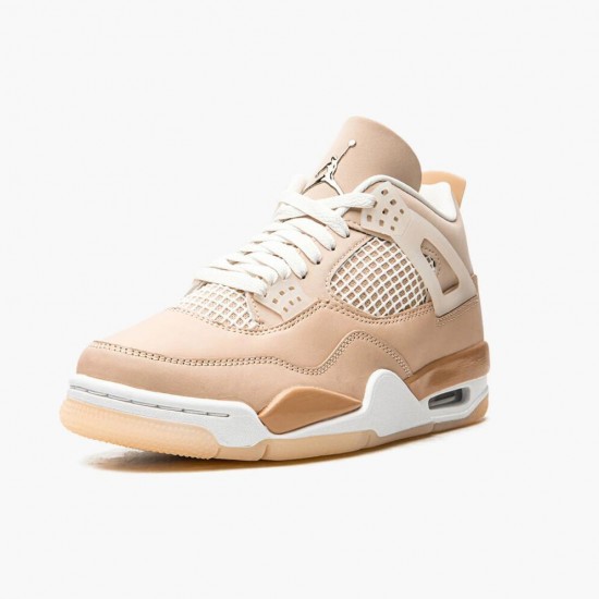 Air Jordan 4 WMNS "Shimmer" AJ4 Bronze Eclipse-Orange Sneakers DJ0675 200