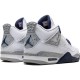 Air Jordan 4 Midnight  Navy White Midnight Navy Light Smoke Grey-Fire Red DH6927-140