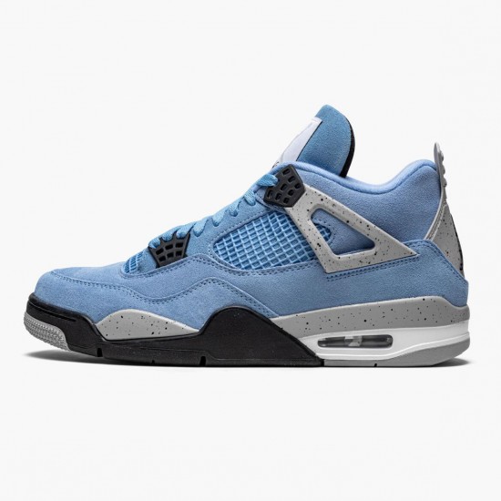 Air Jordan 4 Retro "University Blue" CT8527 400 University Blue/Tech Grey-Whit Unisex AJ4 Jordan Sneakers