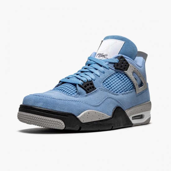 Air Jordan 4 Retro "University Blue" CT8527 400 University Blue/Tech Grey-Whit Unisex AJ4 Jordan Sneakers