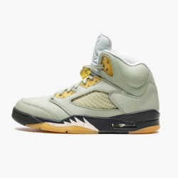 Air Jordan 5 Jade Horizon Women And Men Light Silver-Anthracite-Pink Glaze DC7501 300