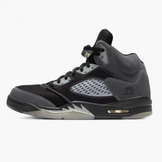 Air Jordan 5 Retro "Anthracite" Mens Wolf Grey Black DB0731 001