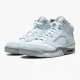 Air Jordan 5 Retro Bluebird Women Men With Silver White DD9336 400