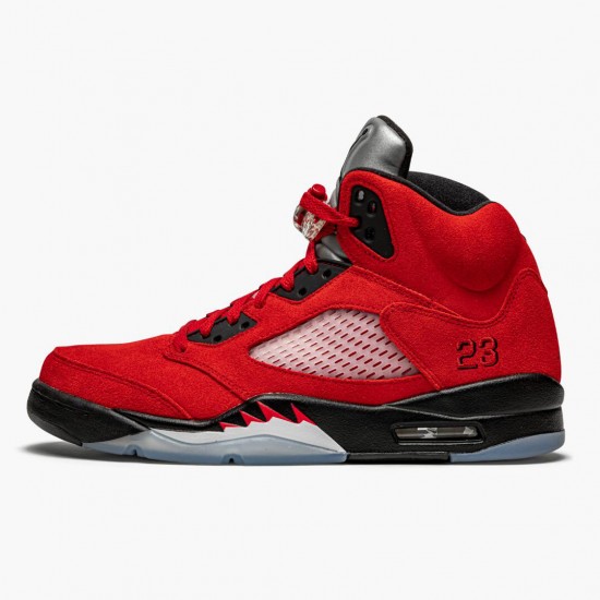 Air Jordan 5 Retro "Raging Bull Red" DD0587 600 Varsity Red/Black-White Mens AJ5 Jordan Sneakers