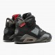 Air Jordan 6 Retro "PSG Paris Saint-Germain" Unisex Basketball Shoes CK1229 001 Iron Grey/Infrared 23-Black AJ6 Black Jordan Sneakers