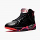 Air Jordan 7 Retro "Black Patent" Unisex Basketball Shoes Black/Anthracite-Smoke Grey-Br 313358 006 AJ7 Jordan Sneakers