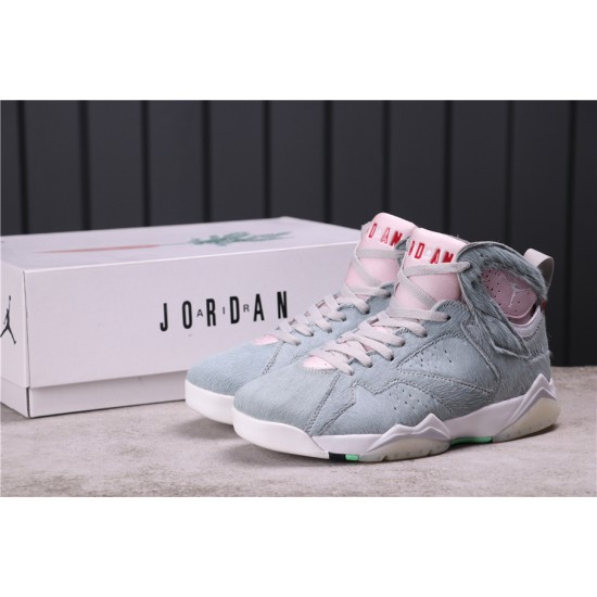 Air Jordan 7 Retro "Neutral Grey" Mens Basketball Shoes Reflect Grey/Pink-White CT8528 002 AJ7 Jordan Sneakers