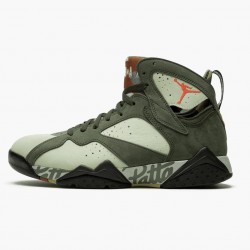 Air Jordan 7 Retro "Patta Icicle" Unisex Basketball Shoes Icicle/Sequoia-River Rock/Ligh AT3375 100 AJ7 Jordan Sneakers