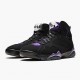 Nike Air Jordan 7 Retro "Ray Allen" Black/Fierce Purpler/Dark Stee Basketball Shoes 304775 053 AJ7 Sneakers